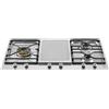 Bertazzoni Professional Acciaio inox Da incasso 90 cm Combi 4 Fornello(i)
