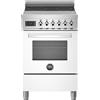 Bertazzoni PRO64I1EBIT Cucina Elettrico Piano cottura a induzione Acciaio inox, Bianco