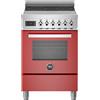 Bertazzoni PRO64I1EROT cucina Elettrico Piano cottura a induzione Rosso