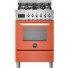 Bertazzoni PRO64L1EART cucina Elettrico Gas Arancione