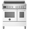 Bertazzoni PRO95I2EBIT cucina A Elettrico Piano cottura a induzione Bianco