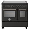 Bertazzoni PRO95I2ECAT cucina A Elettrico Piano cottura a induzione Nero