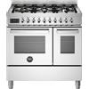 Bertazzoni PRO96L2EXT cucina Elettrico Gas Acciaio inox