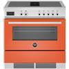 Bertazzoni PROCH94I1EART cucina Elettrico Piano cottura a induzione Arancione