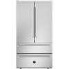 Bertazzoni REF904FFNXTC frigorifero side-by-side Libera installazione 636 L E Acciaio inox