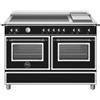 Bertazzoni HER125I2ENET cucina Cucina freestanding A Elettrico Piano cottura a induzione Nero