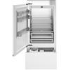 Bertazzoni REF905BBLPTT frigorifero con congelatore Da incasso 556 L F Bianco