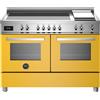 Bertazzoni PRO125I2EGIT cucina A Elettrico Piano cottura a induzione Acciaio inox, Giallo