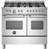 Bertazzoni MAS106L2EXT cucina Elettrico Gas Acciaio inox