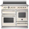 Bertazzoni HER105I3EAVT cucina Elettrico Piano cottura a induzione Avorio, Acciaio inox