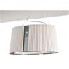 Falmec CEMI66.E0P6ZZZX441F Marilyn E.ion Cappa aspirante a isola 450 m³/h - Bianco - 66 cm