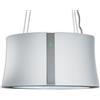 Falmec CEZI66.E0P6ZZZF441F Zephiro E.ion Cappa aspirante a isola 450 m³/h - Bianco - 66 cm