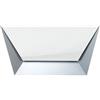 Falmec CPQN85.E0P2ZZZF491F PRISMA1410 cappa aspirante Cappa aspirante a parete 800 m³/h - Bianco - 85 cm