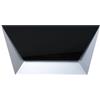 Falmec CPQN85.E0P2ZZZN491F PRISMA1420 cappa aspirante Cappa aspirante a parete 800 m³/h - Nero - 85 cm