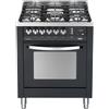 Lofra PNM76MFT/C Cucina Elettrico Gas Nero