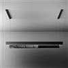 Falmec Light Sospeso Nero 500 m³/h