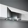 Falmec CVJN20.E17P2ZZZ3460F Virgola Evolution Integrato 600 m³/h - Acciaio inox - 120 cm