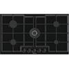 Hisense GED973B piano cottura da incasso - 90 cm - Gas - 5 Fuochi - Nero