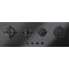 Barazza 1PMD104N piano cottura Nero Da incasso Gas 4 Fornello(i)