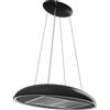Airforce Eclipse BL/F/90 Cappa aspirante a isola Nero 600 m³/h