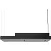 GALVAMET Hub 120/F Cappa aspirante a isola Nero 470 m³/h