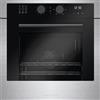Barazza 1FCYPI forno 65 L 2700 W Nero, Cromo satinato, Acciaio inox
