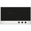 Barazza 1PLE9ID piano cottura Nero, Acciaio inox Da incasso 90 cm Piano cottura a induzione 3 Fornello(i)