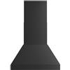 Bertazzoni KPH90MASNET cappa aspirante Nero 740 m³/h
