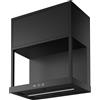 Faber HOOD MODULAR F60 BK MATT Cappa aspirante a parete Nero 620 m³/h - 335.0706.645