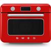 Smeg Forno combinato a vapore da appoggio 50's Style - Rosso - COF01RDEU