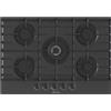 Hisense GG773B piano cottura Nero Da incasso 75 cm Gas 5 Fornello(i)
