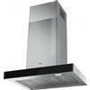 Franke MYTHOS FCR 625 TC BK XS Cappa aspirante a parete Nero, Acciaio inox A+ 600 m³/h