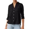 VERO MODA Vmbumpy L/S Camicia New Noos Donna, Nero