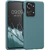 kwmobile Cover per OnePlus Nord 2T 5G Custodia - Back Case per Smartphone in Silicone TPU - Protezione Gommata - antique stone