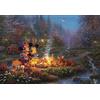 Tenyo Disney Topolino e Minnie Sweetheart Campfire puzzle 1000 pezzi 51 x 73,5 cm JP