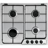 DE LONGHI YAF46ASV PIANO COTTURA DA INCASSO 60CM 4 FUOCHI A GAS INOX