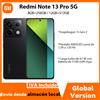 Xiaomi Nuovo Xiaomi Redmi Note 13 Pro 5G Smartphone 128GB/256GB ROM 200MP OIS Fotocamera Snapdragon 7s Gen - Midnight Black