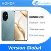 Honor Versione globale HONOR 200 5G Smartphone Snapdragon 7 Gen 3 Android 14 Display AMOLED da 6,7 pollici - 12GB 512GB Green