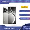 realme Versione globale realme GT 6T 5G Smartphone 6000nit Hyper Display 120W SUPERVOOC carica Snapdragon 7 - 12GB 256GB Silver
