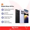 Xiaomi Anteprima mondiale Versione globale Xiaomi Redmi Note 14 Pro 4G Smartphone 200MP AI Fotocamera - 8GB 256GB Black