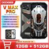 Doogee V Max Pro Smartphone robusto Dimensity 7050 5g Schermo Ips da 6,58 pollici 12Gb 512Gb - 12GB 512GB Gray