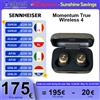 Sennheiser MOMENTUM True Wireless 4 Cuffie intelligenti BT5.4 Suono cristallino 30 ore di autonomia - Black
