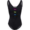 Fashy - Costume da Bagno da Donna alla Moda, Donna, Costume Intero, 2288 01, Multicolore con Motivo, 46E