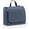 Reisenthel WO4113 TOILETBAG XL HERRINGBONE DARK BLUE Borsa sportiva Donna HERRINGBONE DARK BLUE Taglia Unica