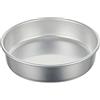 Baldassare Agnelli Pentole Agnelli Linea Pasticceria e Pizza Tortiera Conica in Alluminio con Orlo (H 8 Cm), Argento, 28 cm