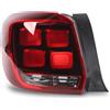 Tbest Fanale Posteriore per Auto, Sostituzione Lampada Posteriore Fanale Posteriore per Auto per Dacia Sandero Stepway MK2 Facelift Dal 2017 Al 2020 (Sinistra 265554938R)
