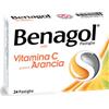 Benagol vit c*24past arancia - 016242075 - farmaci-da-banco/febbre/mal-di-gola