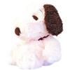 Nakajima Corporation NUOVO peluche Nakajima PEANUTS FUWAKUTA SN rosa Snoopy H14 cm
