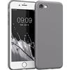 kwmobile Custodia Compatibile con Apple iPhone SE (2020/2022) / 8/7 Cover - Back Case per Smartphone in Silicone TPU - Protezione Gommata - stone dust