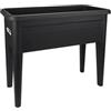 Elho Green Basics Grow Table Xxl 75 - Fioriera per Esterno Coltura E Raccolta - Ø 75.5 x H 65.1 - Living Black